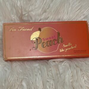 Too Faced Sweet Peach Palette with Gold and Peach Tones